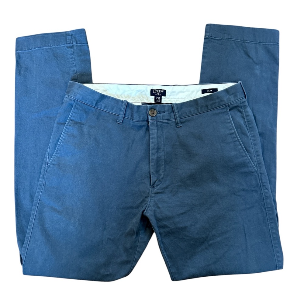 J. Crew Men's Blue Slim Pants